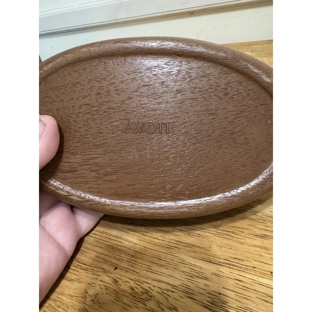 Vintage Avon Duck Decoy Trinket Box 1970 With Felt Lining‎